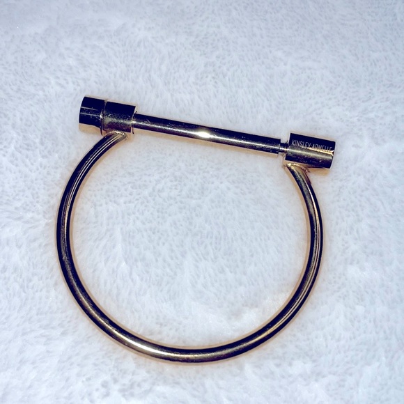 Kinsley Armelle Gold Bracelet (Locking Bar) - Picture 5 of 5